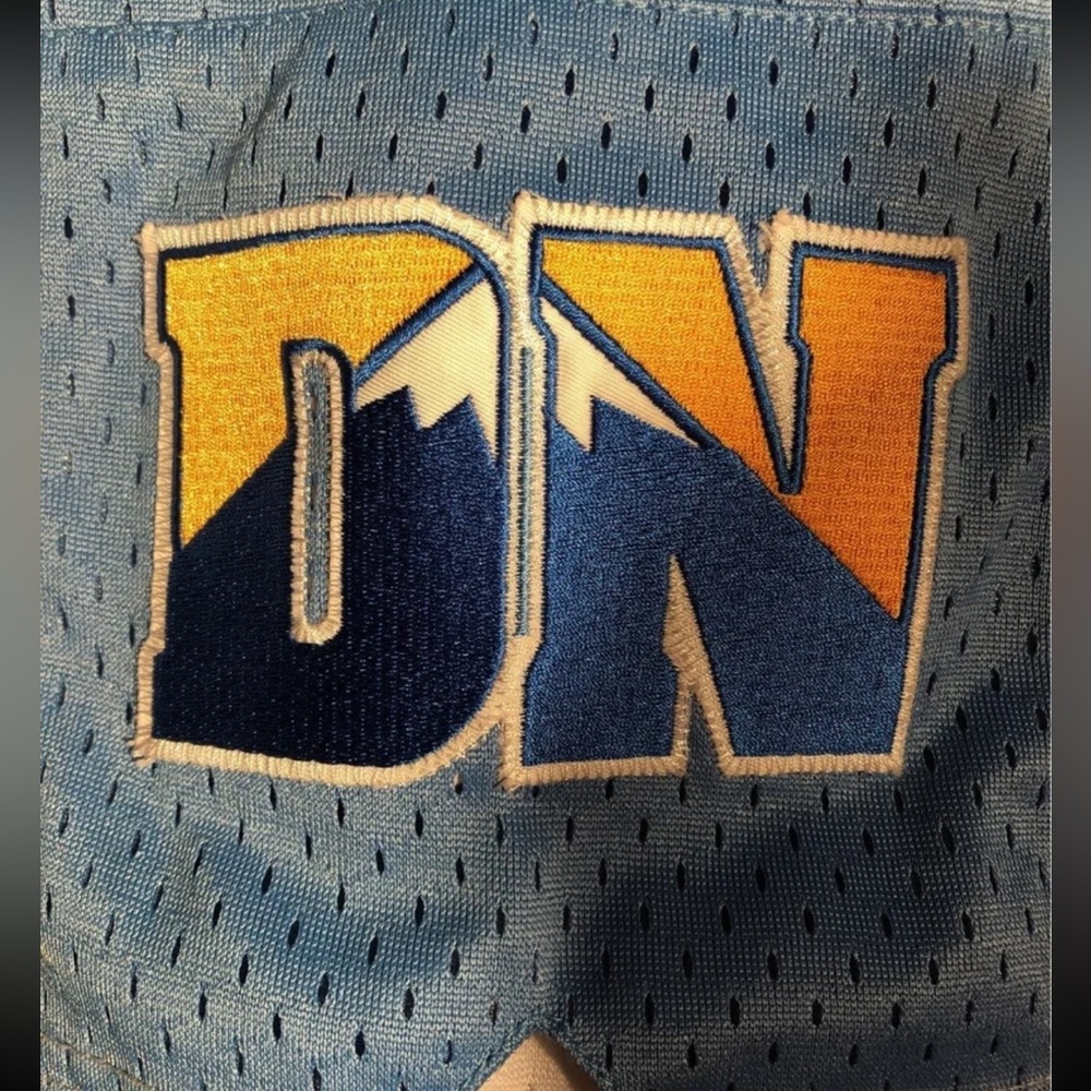 Vintage Adidas Swingman Denver Nuggest Shorts - Men's L